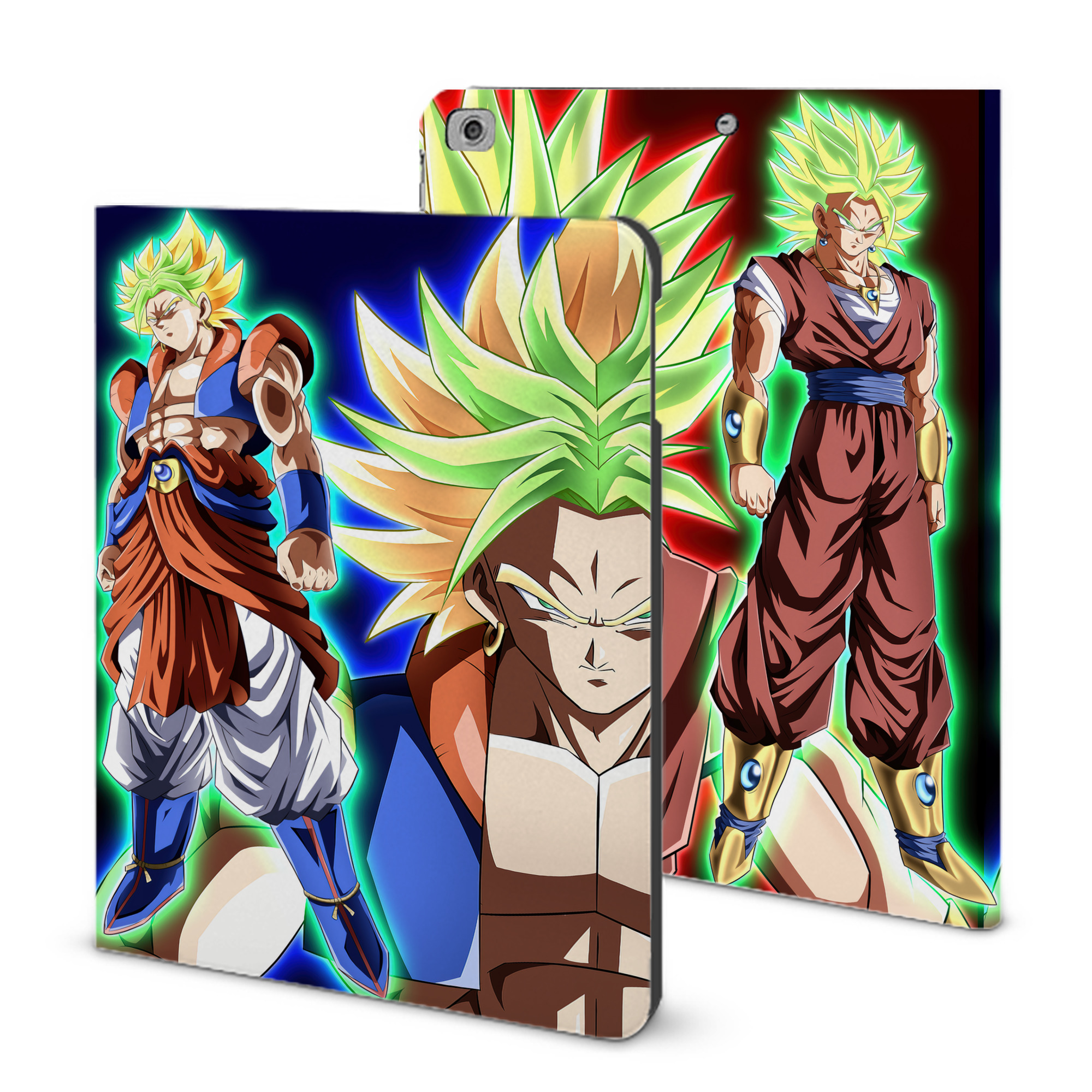 （画像用） ドラゴンボール DRAGON BALL IPad ケース ブック型 PUレザー TPU 耐衝撃 軽量 薄型 ペン収納なし 全面保護 IPad 各モデル対応